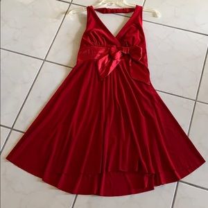 Junior Red Dress